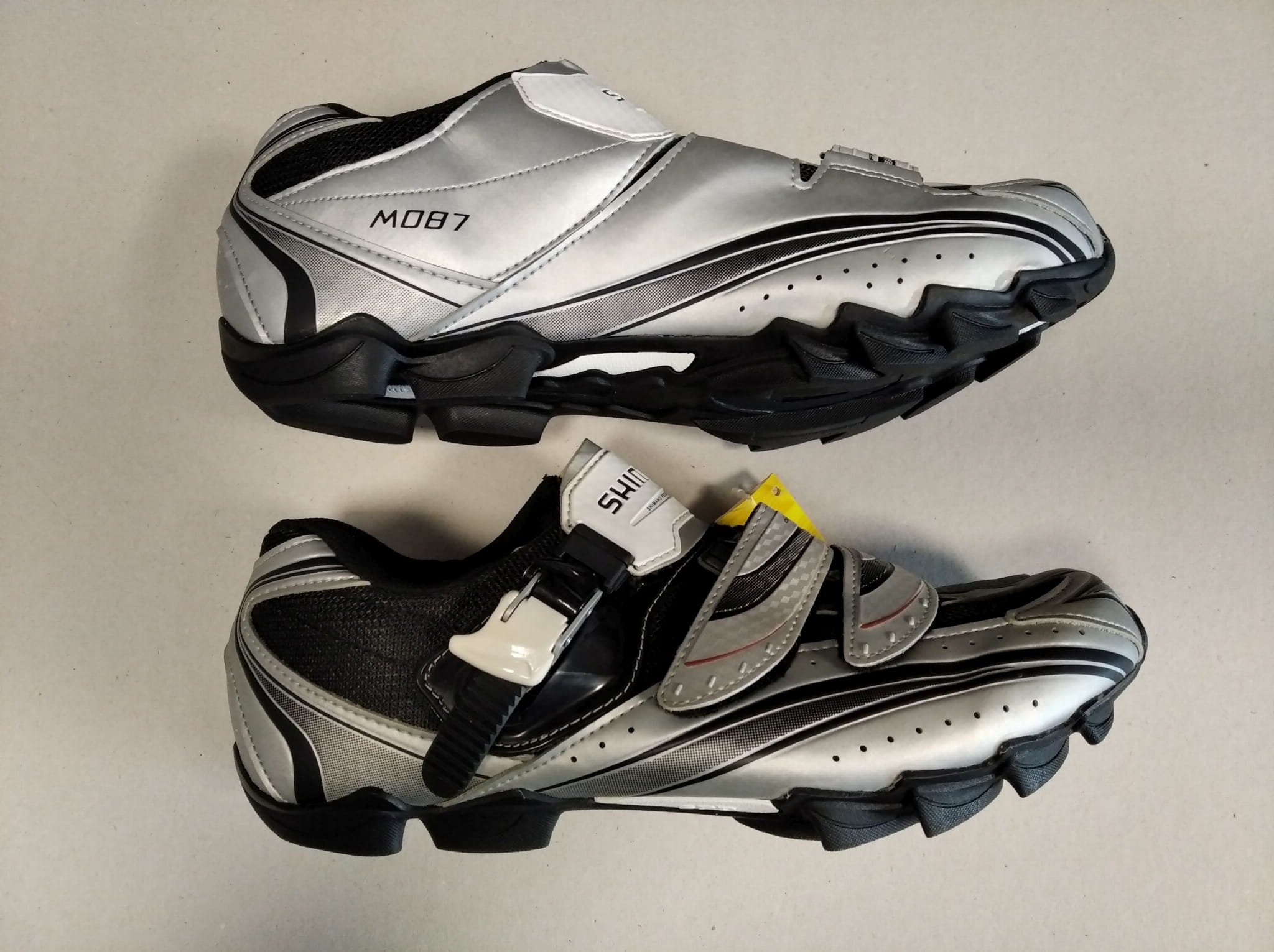 Chaussures VTT Shimano SPD SH-M037 – Grises, Taille EU 36, Neuves En Boîte