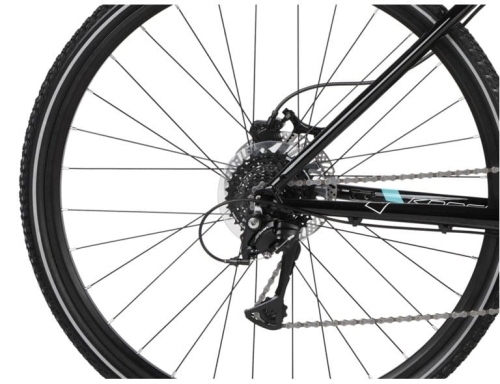 Kross Evado 5.0 2021 damski czarno-turkusowy połysk 4.jpg